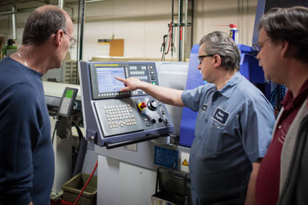 Ongoing training is an important part of productivity and quality at Hudson Precision Products