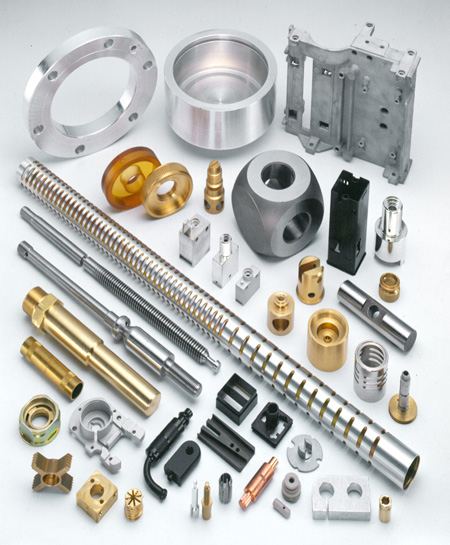 A few examples of the many parts produced by Hudson Precision Products